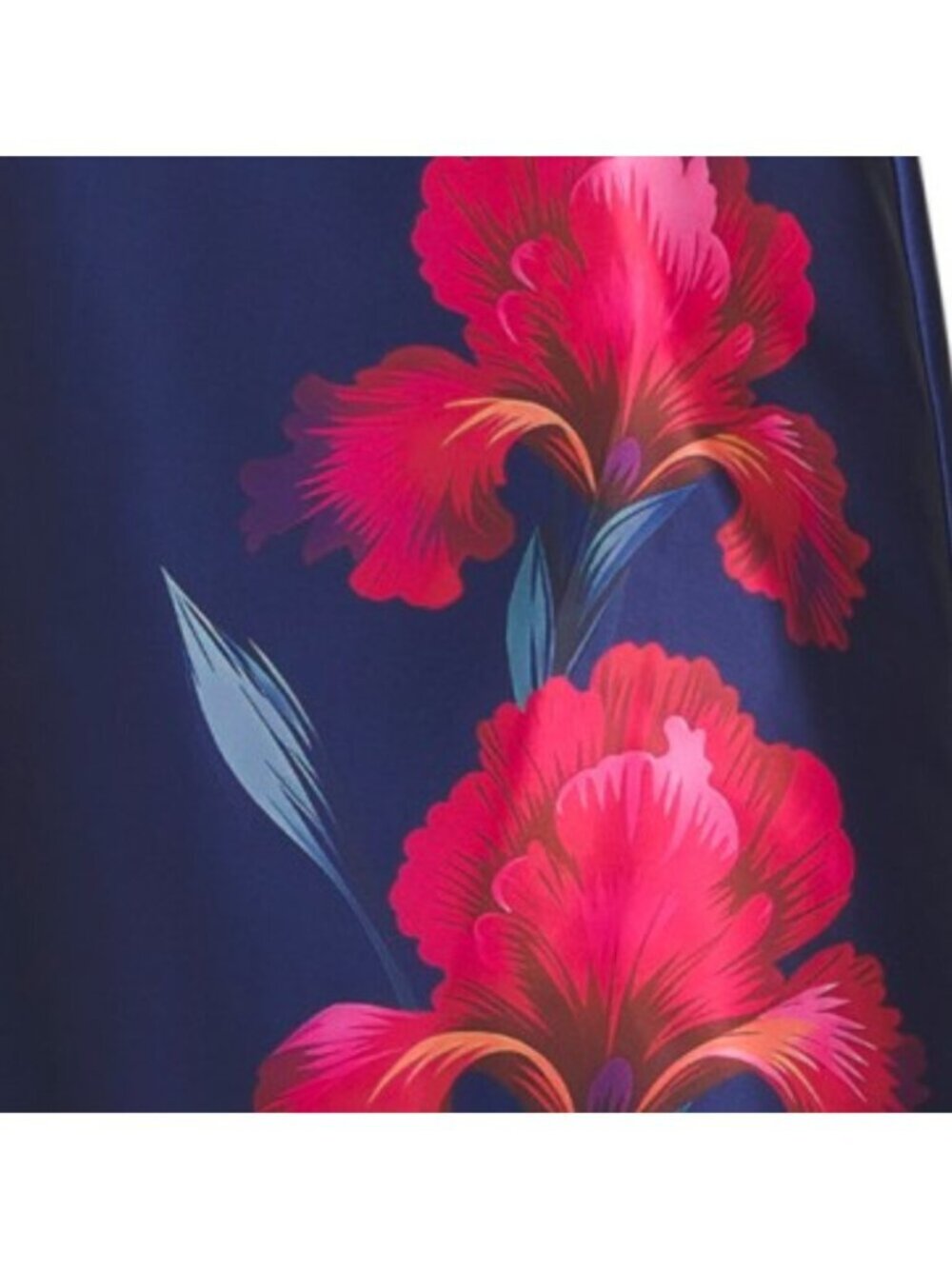 RENE BY RENE RUIZ One Shoulder Floral Mikado Gown - Picture 5 of 5